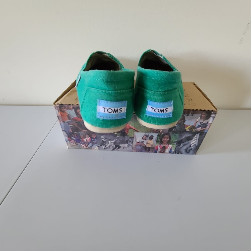 Toms Classic Shoes Earthwise Green W 6.5 - Picture 3 of 6